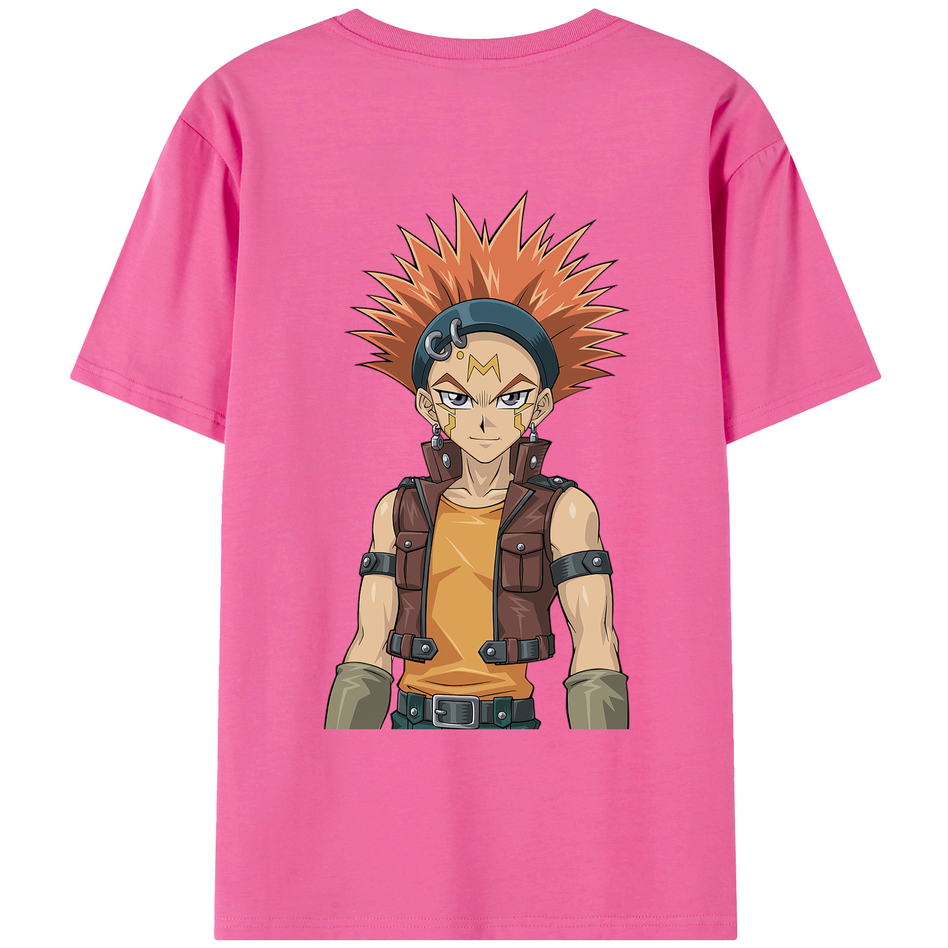 （画像用） 遊☆戯☆王 Yu-Gi-Oh! レディース半袖Tシャツ(バックプリント)